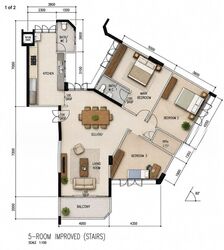 Blk 305 Hong Kah East Garden (Jurong East), HDB 5 Rooms #603888261